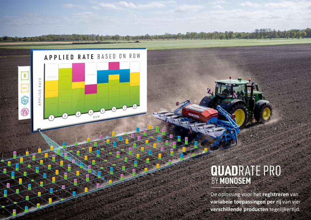 QuadRate Pro-HDkopie Variabel zaaien met Monosem